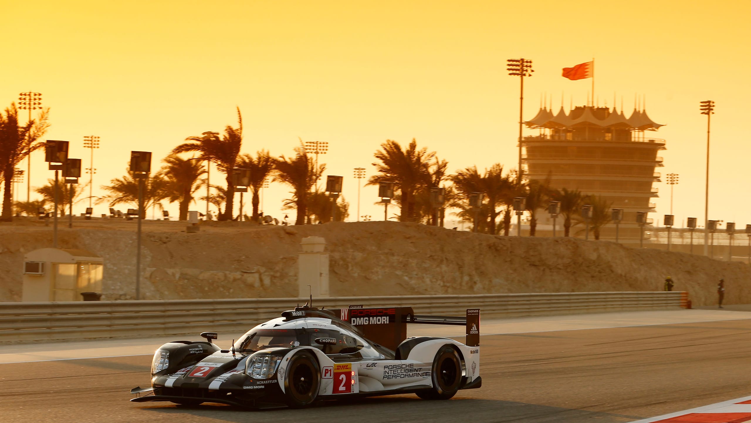 Figure 6: Porsche 919 LMP1 with FRIC suspension system used to decouple pitch and heave body modes