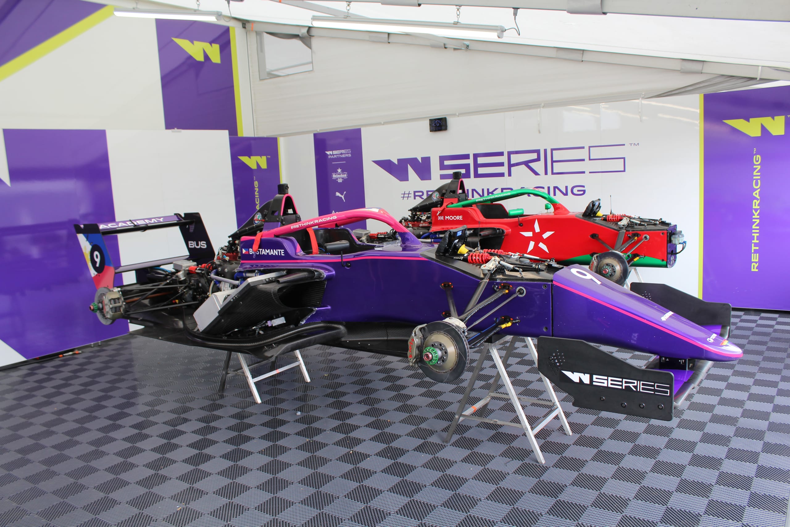 F1 paddock at the British Grand Prix