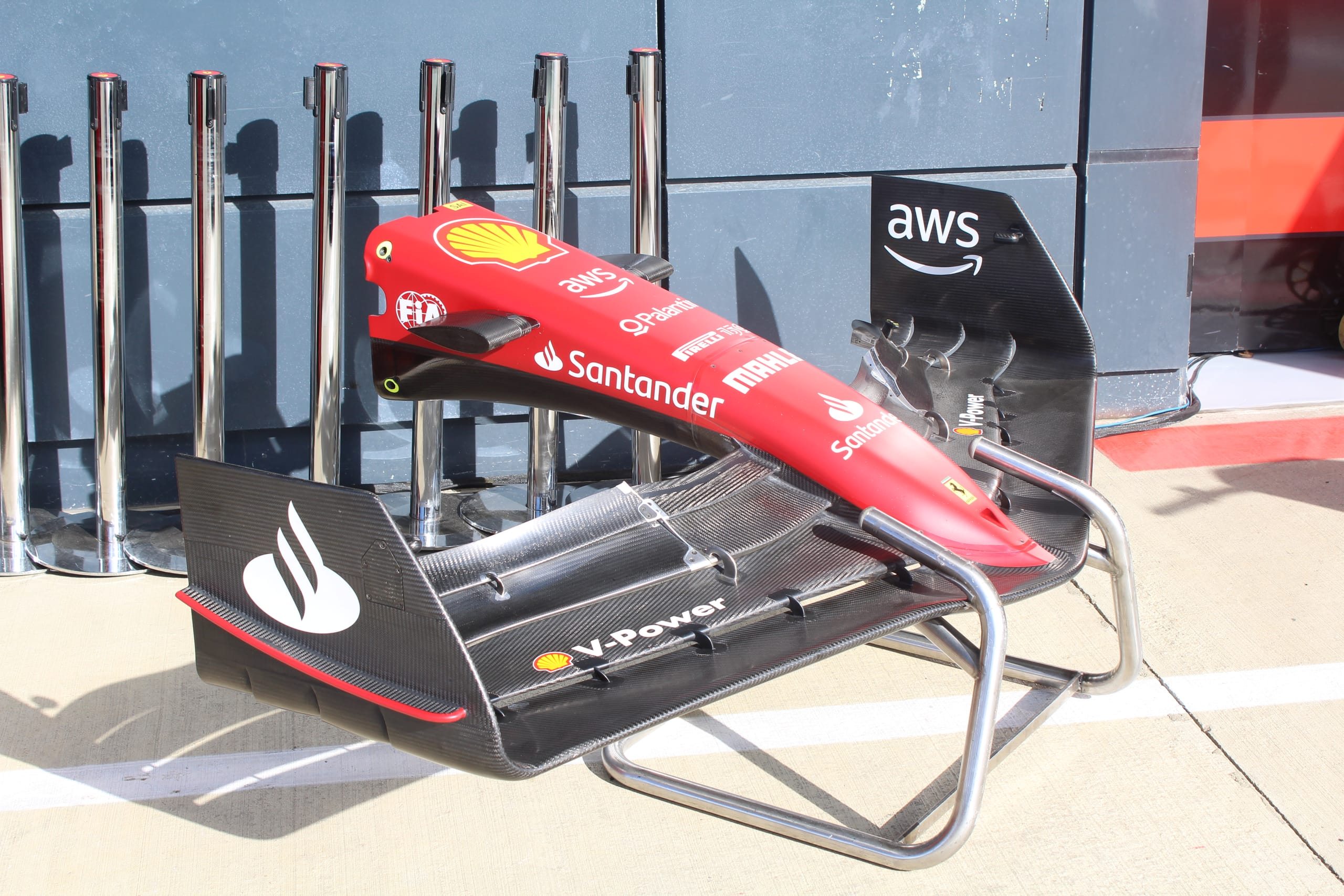 F1 paddock at the British Grand Prix