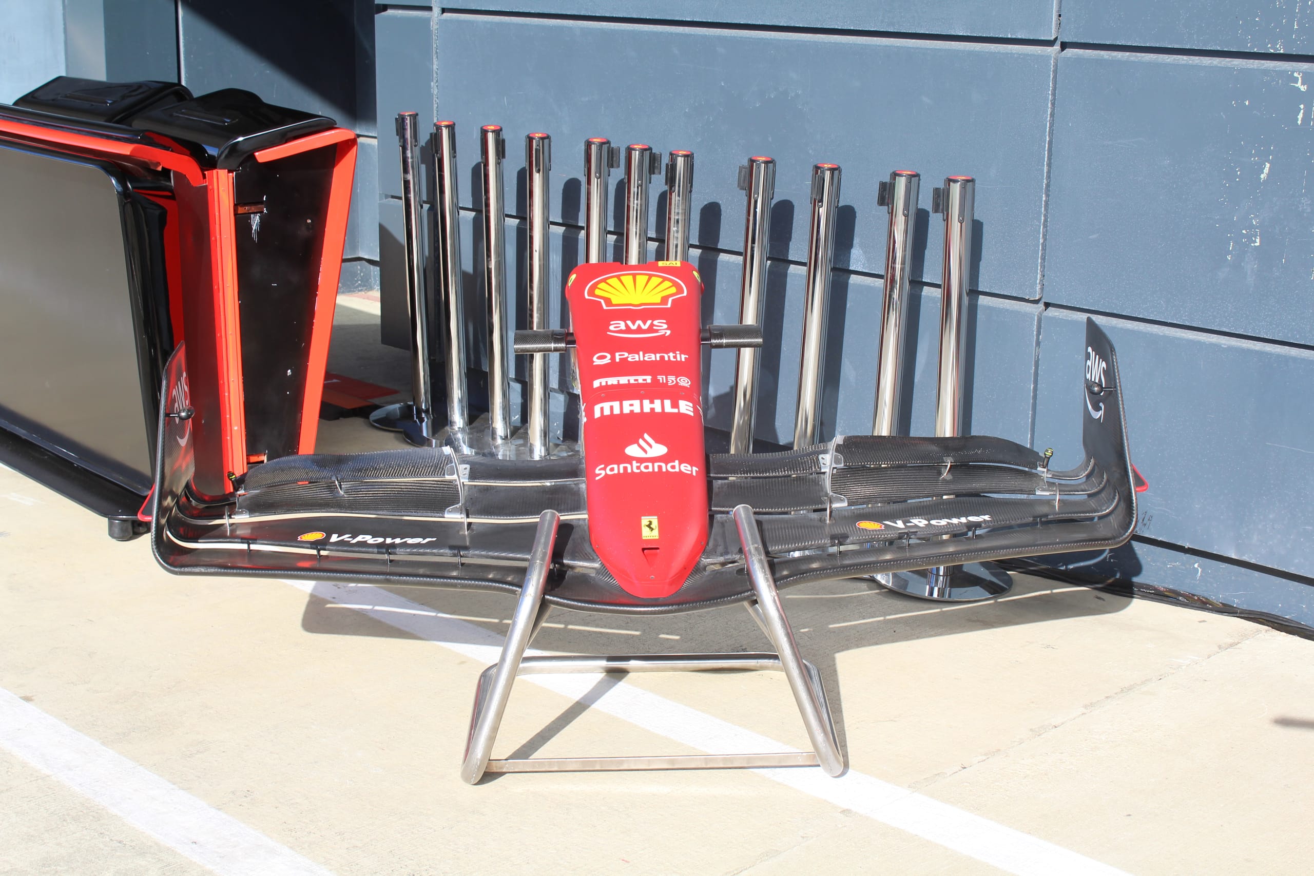 F1 paddock at the British Grand Prix