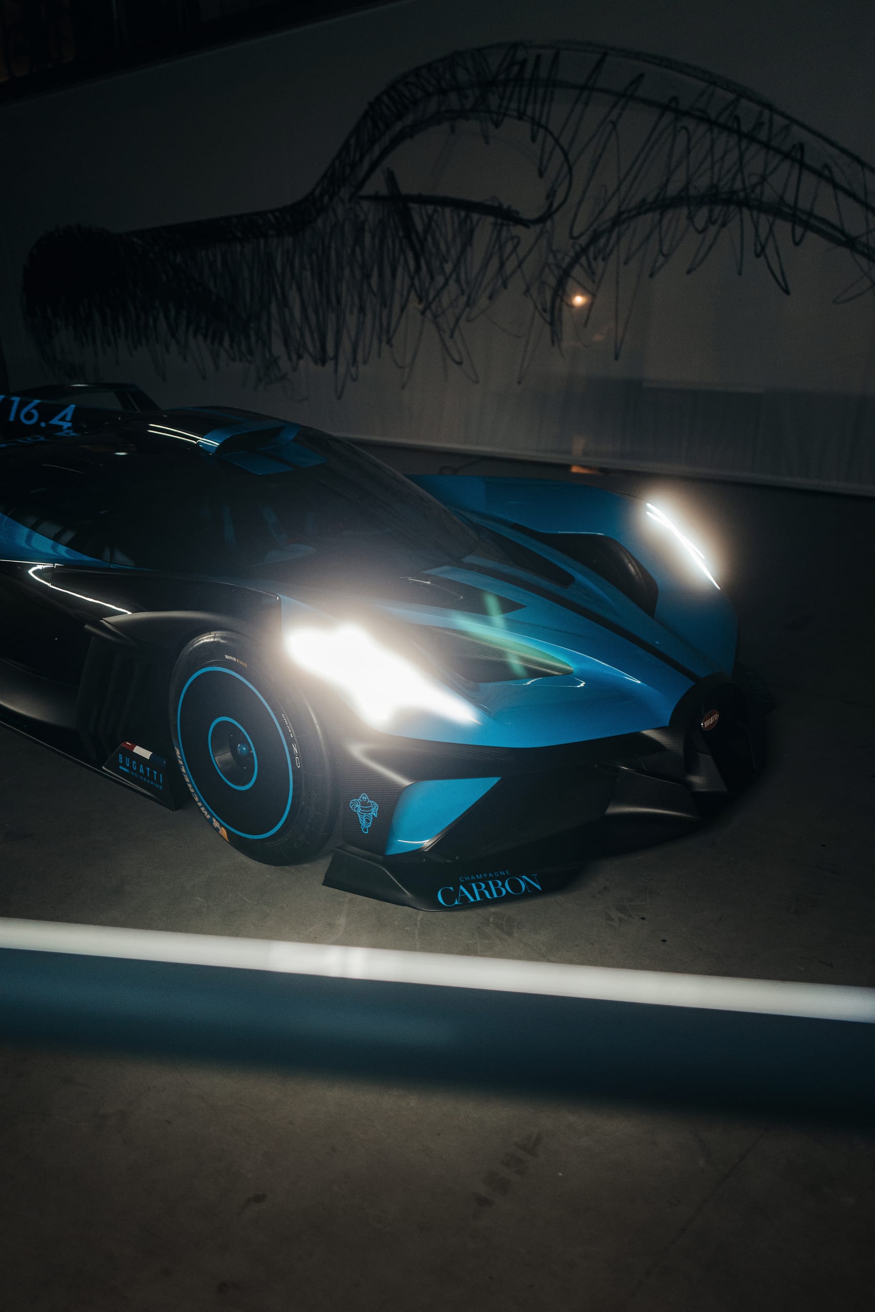Bugatti Bolide detail