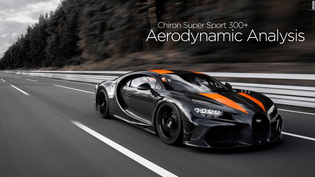 Bugatti Chiron Super Sport 300+ Aerodynamic Analysis banner