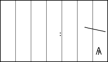 Animation showing the path of two air molecules splitting above and below an aerofoil as it moves through the air