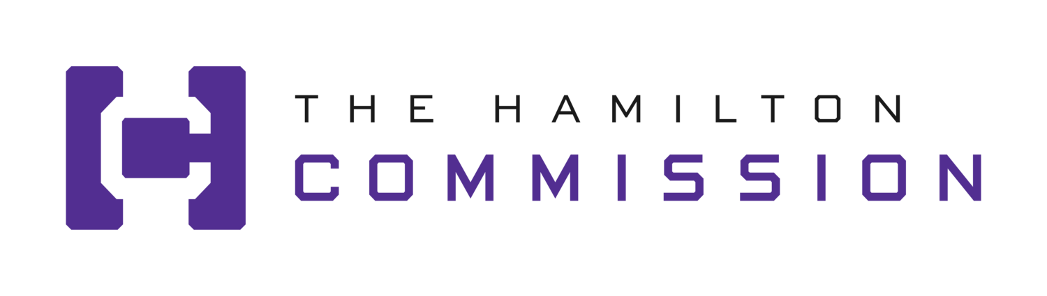 The Hamilton Commission logo — the organisation that featured Wavey Dynamics as a diversity case study in their motorsport report