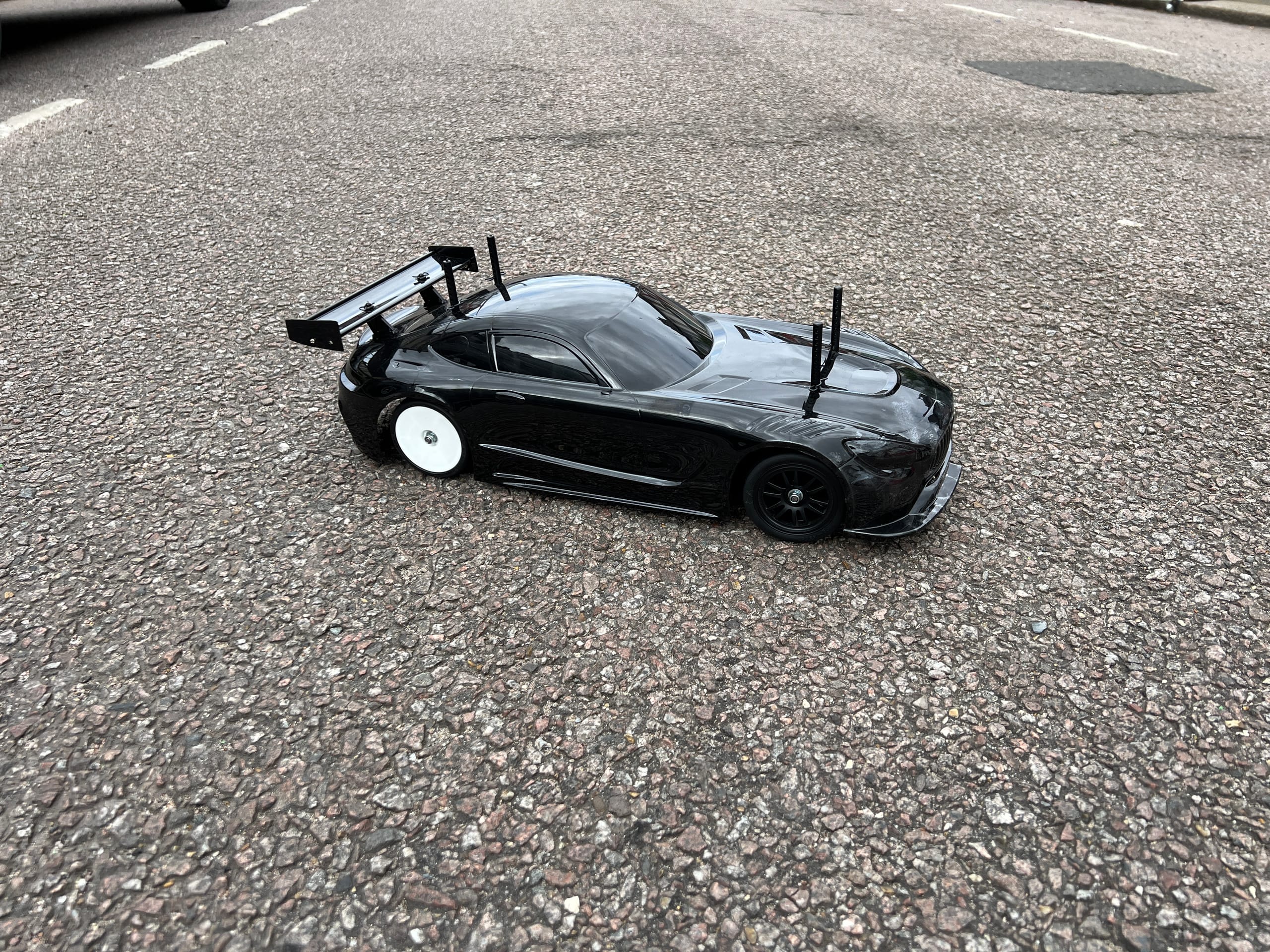 Students working with RC cars during the Wavey Dynamics STEM research pilot