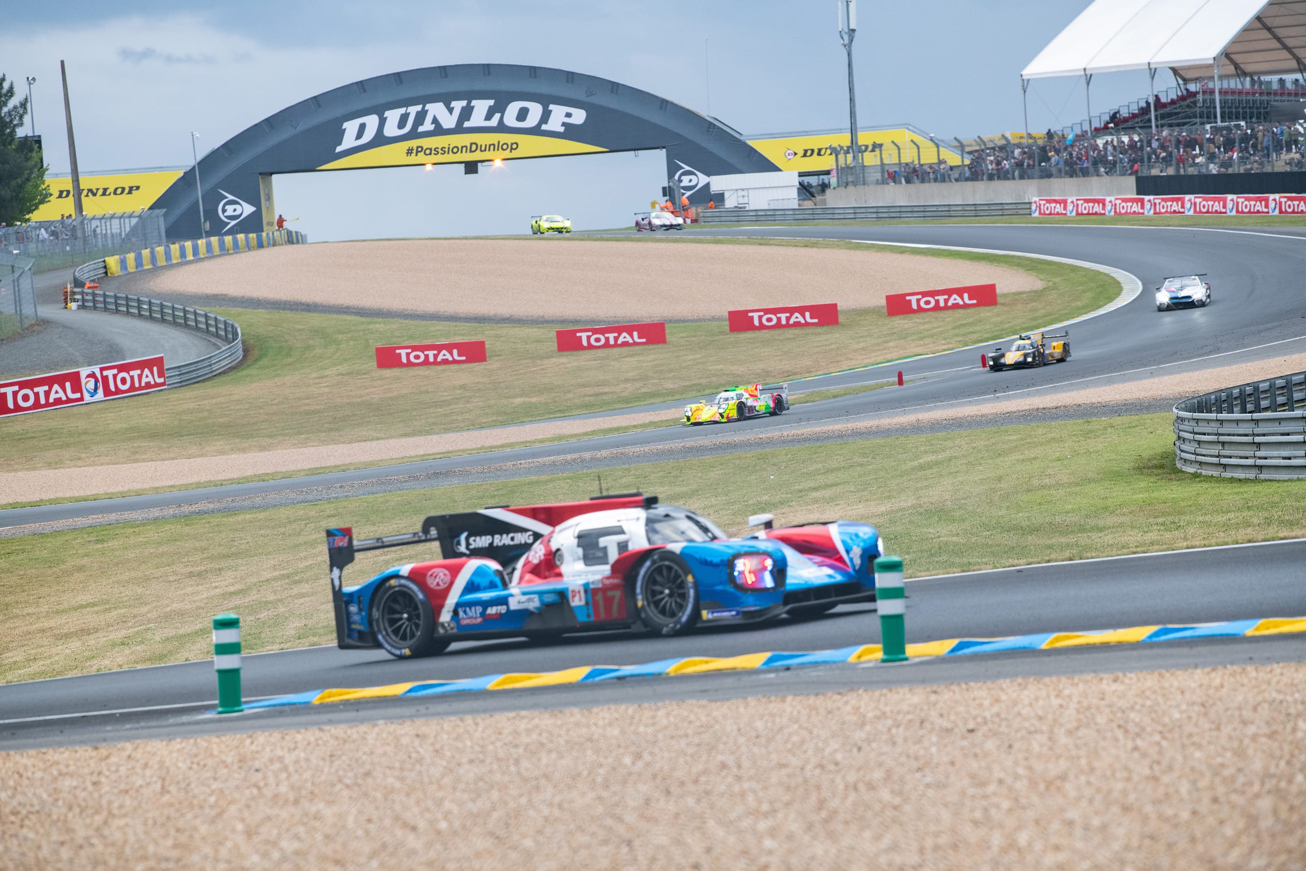 Oreca LMP1 chassis showing inboard pushrod-actuated suspension system suited to high-downforce racing